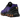 Nike Air Max Dn8 Black Total Orange Fierce Purple sneakers i profil med sort overdel, lilla detaljer og synlig Air Max-enhed i mellemsålen.