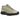 Nike Air Max Dn8 Desert Khaki Black sneakers set fra siden med beige mesh-overdel, sort læderdetalje, mørk mellemsål og synlig hælenhed.