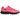 Nike Air Max DN8 Hyper Pink sneakers i skrå vinkel, fremviser den vibrerende pink overdel, tekstureret mesh-design og den markante mellemsål.