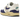 Nike Air Max 1 Athletic Department Deep Royal Blue sneakers i vinklet profil med blå ruskindsoverlays, hvid mellemsål og synlig Air-enhed.