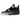 Air Jordan 4 Retro Fear sneakers i vinklet profil med sort ruskindsoverdel, grå mellemsål og synlig Air-enhed i hælen.