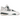 Air Jordan 4 Retro Oxidized Green sneakers set fra siden med hvidt læder, grønne detaljer ved mellemsålen og den ikoniske Jumpman-logo på hælen.