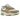 Nike Air Max 1 Hangul Day sneakers i profilvisning med en cremehvid overdel i læder, tekstilpaneler og en kontrasterende gul ydersål.