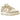 Nike Dunk Low SE Team Gold Suede sneakers i vinklet profil, der viser en gyldenbrun ruskindsoverdel, hvide snørebånd og en klassisk gummisål