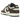 Nike Dunk Low Retro Pale Ivory Baroque Brown sneakers set fra siden med en cremehvid læderbase, brune overlays og klassisk hvid mellemsål.