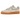 Nike Air Force 1 Low 07 LV8 Phantom Light Smoke Gum sneakers i sideprofil med beige overdel, gråt swoosh og en klassisk brun gummisål