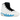 Air Jordan 9 Retro Powder Blue sneakers i en klassisk vinklet profilvisning med hvid overdel, blå accenter og detaljeret sål.