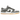 Nike Dunk Low Smoke Grey Gum 3M Swoosh sneakers i profil, der viser grå læderdetaljer, reflekterende swoosh og en klassisk brun gummisål