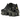 Nike Shox TL Black Iron Grey sneakers i profil med det karakteristiske Shox-dæmpningssystem i hele mellemsålen og mørk overdel