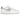Nike Air Force 1 Low White Football Grey sneakers sideprofil med hvid læderoverdel, gråt Swoosh-logo og klassisk Air-sål