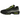 Nike Air Max 95 Black Neon sneakers sideprofil med ikonisk bølgedesign i sort, grå og markante neongrønne detaljer og synlige Air-enheder