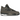 Air Jordan 4 Retro Cave Stone sneakers i vinklet profil med jordfarvet nubuck-overdel, gråt mesh-gitter og synlig Air-enhed i sålen