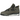 Air Jordan 4 Retro Cave Stone sneakers i en sideprofil der viser den grå læderoverdel, sorte detaljer og den karakteristiske mellemsål med synlig Air