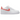 Nike Air Force 1 White Magic Ember sneakers i klassisk vinkel. Hvid læderoverdel med orange swoosh-logo og en ren hvid Air-mellemsål.