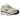 Nike P-6000 Coconut Milk Metallic Silver sneakers i en vinklet visning med cremehvid mesh, sølvfarvede overlays og hvide snørebånd.