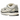 Nike P-6000 Coconut Milk Metallic Silver sneakers, vinklet set med cremefarvet overdel i mesh, metalliske sølvdetaljer og hvid gummisål