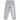 Supreme Satin Applique Sweatpant ss26 Heather Grey bukser i frontvisning med synlig satintekst og elastik i taljen og ved anklerne.