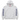 Supreme Collegiate Sleeve Hooded Sweatshirt Ash Grey sneakers vises forfra med grå bomuldsstof, Supreme-logo på ærmet og justerbar hættessnor