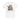Supreme Satan Tee White sneakers i en frontal visning, der viser den hvide t-shirt med grafisk tryk på brystet og klassisk pasform.