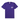 Supreme 4 Life Tee Purple sneakers er faktisk en lilla T-shirt med hvid grafik på fronten, vist fra et frontalt perspektiv