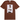 Supreme Tyler The Creator Tee Brown sneakers i frontview, der viser den brune t-shirt med grafisk Supreme-print på brystet og klassisk pasform