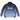 Supreme Umbro Gradient Track Jacket Navy sneakers ses i profil med blåt gradient-design, hvide Umbro- og Supreme-logoer samt lynlås foran