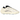 Adidas Yeezy 700 V3 Azael sneakers i frontprofil med hvid og sort Primeknit-overdel, beige gummisål og karakteristisk futuristisk bur.