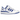Adidas Forum Low White Royal Blue sneakers i en klassisk vinklet profil med hvid læderoverdel, kongeblå detaljer og klassisk snørelukning.