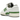Adidas Forum 84 Low Crew Green sneakers vist fra siden med hvid læderoverdel, grønne detaljer og klassisk gummisål