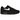 Nike Air Max 1 Black White Swoosh sneakers i klassisk sidoprofil med sort læder-overdel, hvidt swoosh-logo og tydelig Air-enhed i sålen