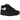 Nike Air Max 1 Black White Swoosh sneakers i profil, der fremviser en sort og hvid farvekombination med det ikoniske side-Swoosh og Air-sål.