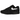 Nike Air Max 1 Black White Swoosh sneakers i en klassisk vinklet profilvisning med en kontrasterende hvid mellemsål og ikonisk sort swoosh