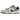 Nike SB Dunk Low Electric Pack Olympic Safari sneakers i vinklet profil med det ikoniske safariprint, sort swoosh og detaljer i hvidt læder
