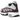 Nike Air Max Sunder Burgundy Crush sneakers i vinklet visning med markant lynlåslukning, bordeauxfarvet overdel og chunky ydersål i sort gummi.