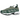 Nike Air Max Sunder Light Army Fir sneakers i en vinklet profilvisning med olivengrøn neopren-overdel, central lynlås og sort sål