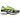 Nike Air Max Sunder Volt Black sneakers i en vinklet visning med neongul overdel, sort lynlåslukning og en robust mellemsål med synlig støddæmpning
