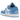 Air Jordan 1 Low SE White Legend Blue sneakers set fra siden med hvid læderoverdel, lyseblå Swoosh-detaljer og en klassisk gummisål.