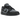 Nike Dunk Low Retro SE Off Noir Smoke Grey sneakers set fra siden med sorte læderpaneler, grå overlays og klassisk gummisål i lav profil