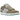 Nike SB Dunk Low Big Money Savings sneakers set fra siden med tekstureret beige overdel, grøn swoosh og detaljer i reb-snørebånd