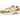 Nike Air Max 1 Wheat sneakers i en vinklet visning med monokromatisk hvedebrun ruskindsoverdel, synlig Air-enhed og gummisål.