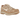 Nike P-6000 Hemp sneakers i vinklet profilvisning med beige overdel i mesh, lagdelte detaljer, hvide snørebånd og en robust gummisål