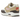 Nike Air Max 1 Valentines Day sneakers i en vinklet profil med bordeauxfarvede ruskindspaneler, rød Swoosh og en hvid sål med synlig Air-enhed