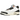 Air Jordan 3 Retro Quai 54 sneakers i en stilfuld sideprofil, der viser den ikoniske elefanthud-tekstur, hvide detaljer og en farverig, robust sål.