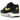Nike Air Max 1 Essential Batman sneakers i vinklet profil med sort og grå overdel i nubuck, hvid mellemsål og synlig Air-enhed.