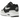 Nike Air Max 1 Off Noir Vast Grey sneakers i en skrå vinkel der viser den mørke overdel i ruskind kombineret med en kontrastfuld hvid sål