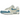 Nike Air Max 1 Soft Pearl Smokey Blue sneakers set fra siden i nuancer af grå og blå med hvid mellemsål, synlig Air unit og ruskindsdetaljer