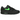 Nike Air Max 1 Essential Black Green Strike sneakers sideprofil med sort læder- og tekstiloverdel, hvid mellemsål og grønne detaljer ved Air-enheden