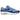 Nike Air Max 1 Psychic Blue sneakers set fra siden med blå mudguard, hvid mesh-overdel, synlig Air-enhed og gummisål