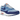 Nike Air Max 1 Psychic Blue sneakers i sideprofil med blå ruskindsoverlays, hvid mellemsål og den ikoniske synlige Air-enhed i hælen.