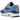 Nike Air Max 1 Psychic Blue sneakers set fra siden med blå læderdetaljer, hvid mellemsål og den ikoniske synlige Air-enhed i hælen